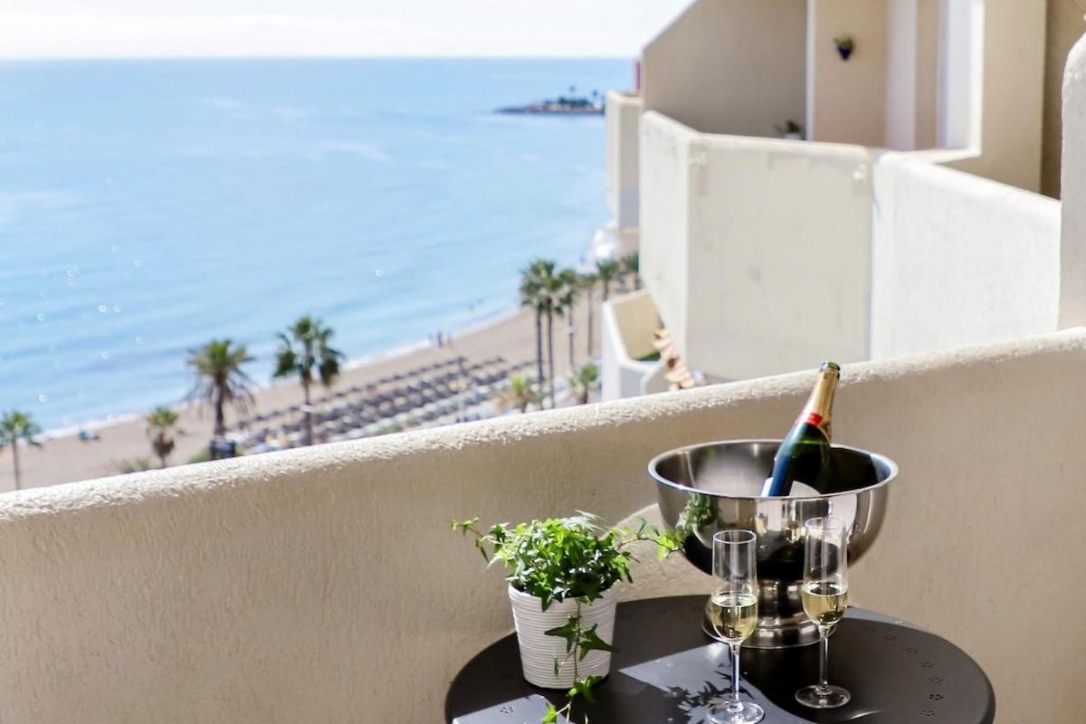 Direct Sea View- Bilbil Sunrise! Daire Benalmádena Dış mekan fotoğraf